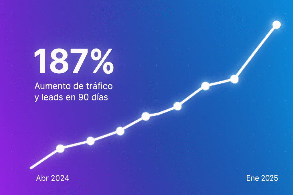 Aumento de trafico web